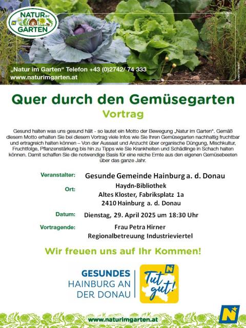 Quer durch den Gemüsegarten