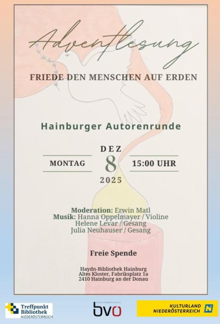 Adventlesung Autorenrunde