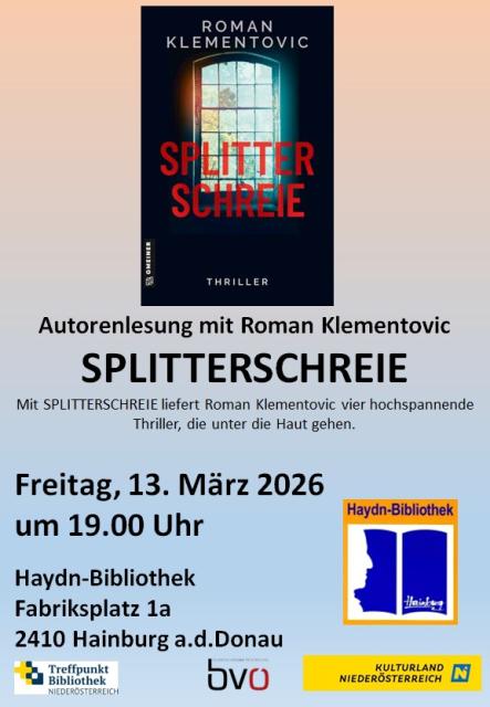 Lesung Klementovic 13.03.2026