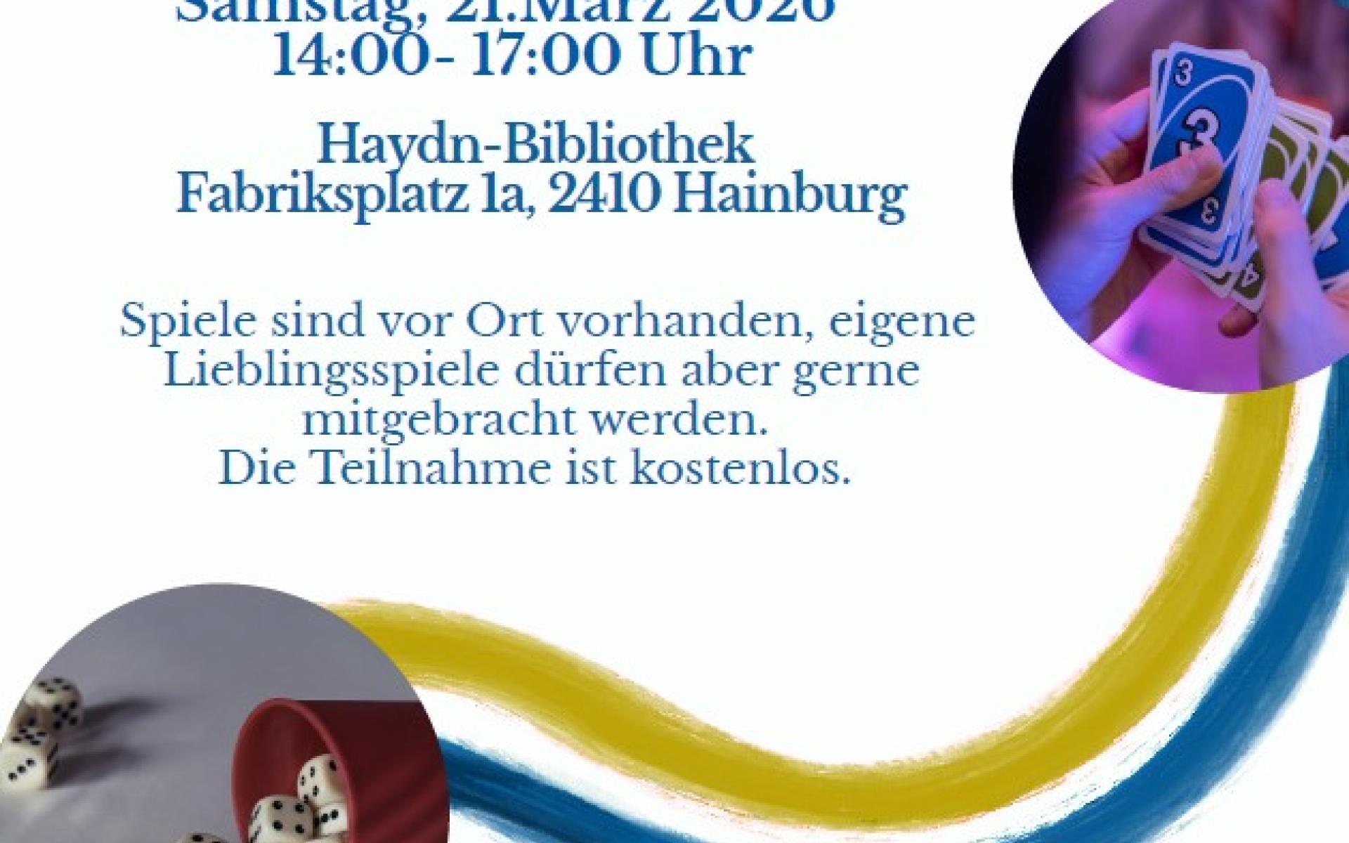 Spielenachmittag 21.03.2026