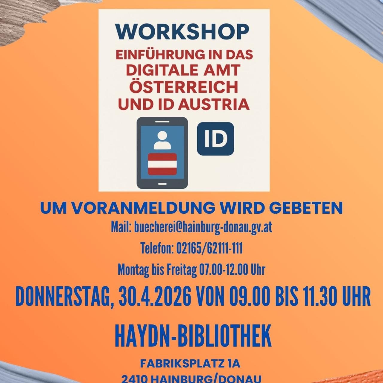 ID Austria Workshop 30.04.2026